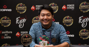 Luis Kamei campeão do SuperFlop do BSOP Millions