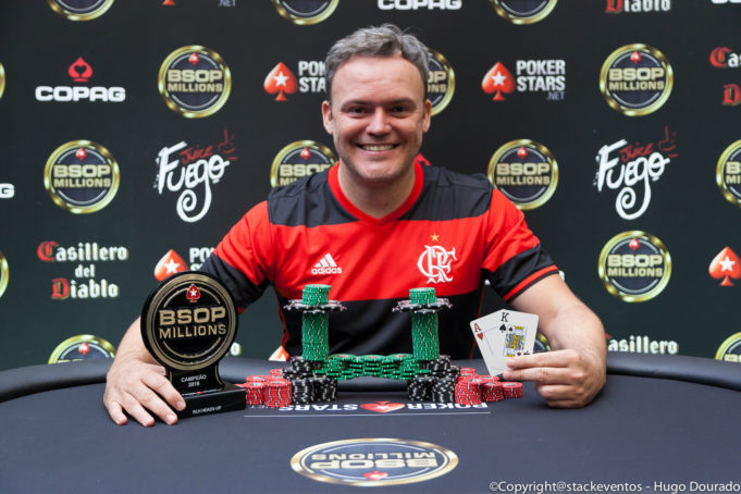 Wallacy Rossani campeão do Heads-Up do BSOP Millions