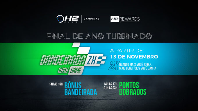 Bandeirada 2x - H2 Club Campinas