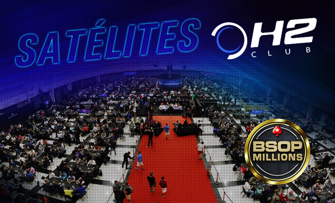 Satélite H2 Club São Paulo para o BSOP Millions