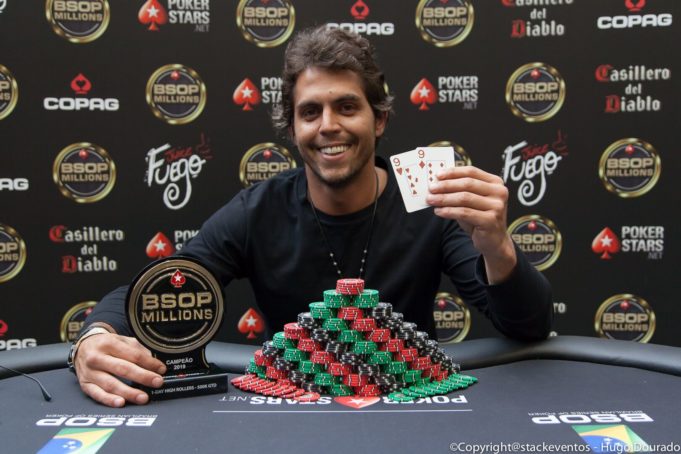 Thiago Signorelli campeão do 1-Day High Roller do BSOP Millions