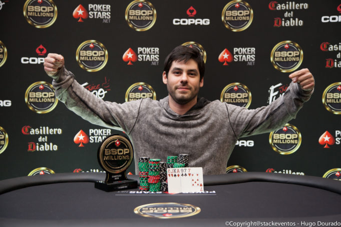 José da Costa Neto campeão do 8-Game do BSOP Millions