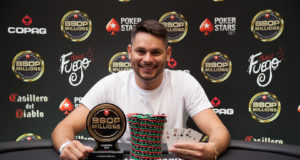 Jonathan Batista campeão do Pot-Limit Omaha Turbo Knockout do BSOP Millions