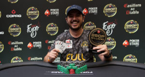 Murilo Figueredo campeão do PLO Dealers Choice do BSOP Millions