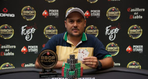 Eduardo Leite campeão do Turbo Win The Button do BSOP Millions