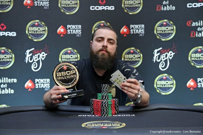 Lorenzo Bazei campeão do 6-handed do BSOP Millions