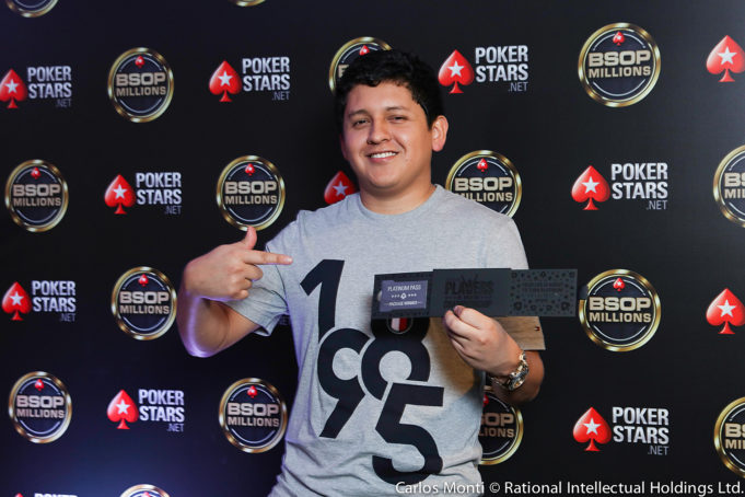 Sebastian Gavino campeão do Micro Millions Akkari Road to PSPC