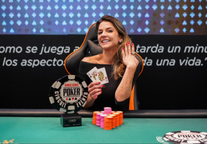 Dayane Kotoviezy é campeã do Ladies Event da WSOP Uruguai