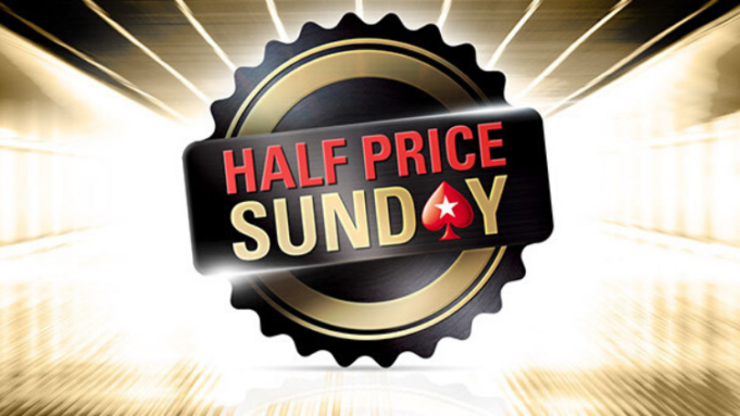 PokerStars realizará Half Price Sunday