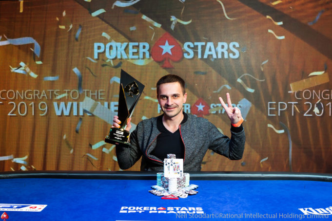 Mikalai Pobal - Campeão EPT Praga