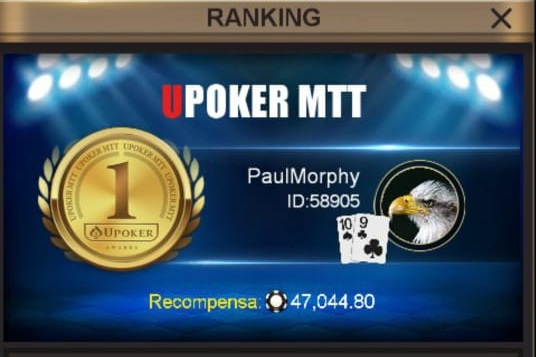 PaulMorphy campeão do R$ 150 mil garantidos da Liga Online H2 Brasil