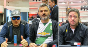 Julien Pieffet, David Santarelli e Sebastian Lobo - BSOP Millions