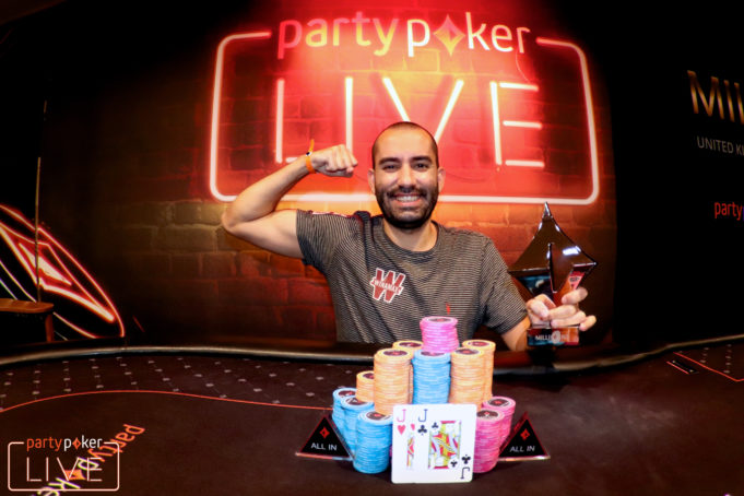 João Vieira campeão High Roller Finale do MILLIONS Reino Unido