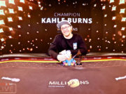 Kahle Burns campeão do Super High Roller do partypoker Millions Reino Unido