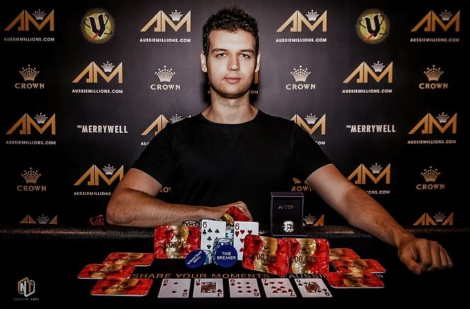 Michael Addamo campeão do A$ 50.000 Challenge do Aussie Millions