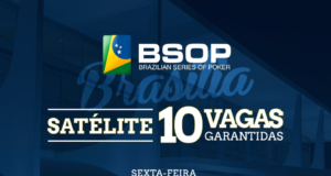 Satélite para o BSOP Brasilia no H2 Club Goiânia