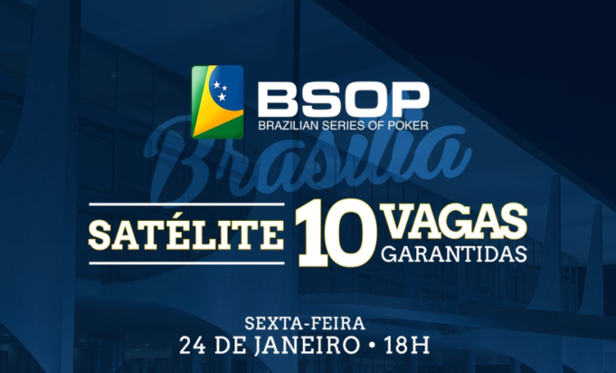 Satélite para o BSOP Brasilia no H2 Club Goiânia