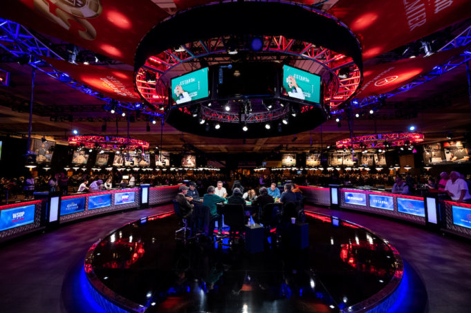 Mesa da TV - WSOP