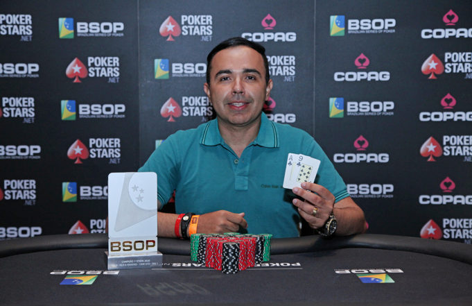 José Carlos campeão do 6-handed do BSOP Brasília