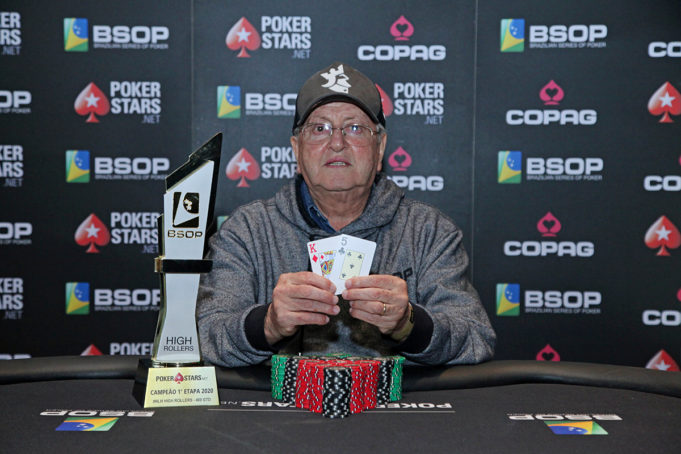 Inácio Izkovitz campeão do High Roller do BSOP Brasília