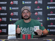 Bruno Cardozo campeão do Turbo SuperStack do BSOP Brasília