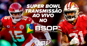 Jogadores assistirão ao Super Bowl no salão do BSOP Brasília