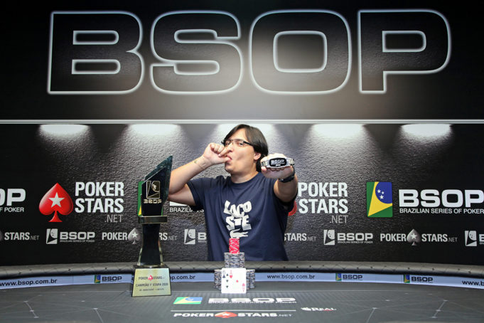 Fernando Araujo campeão do Main Event do BSOP Brasília