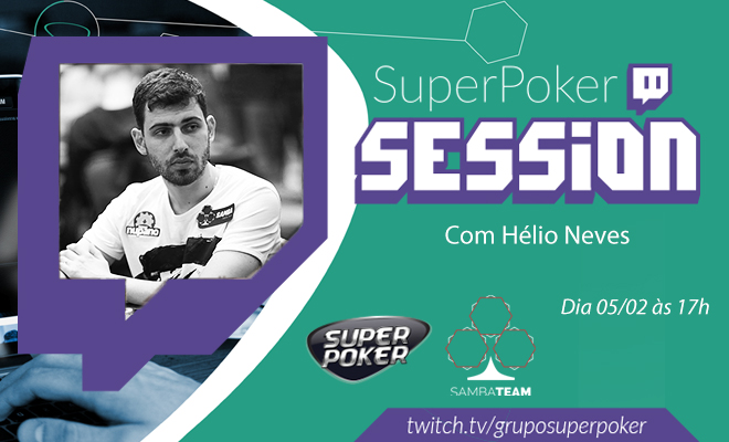 SuperPoker Session com Hélio Neves