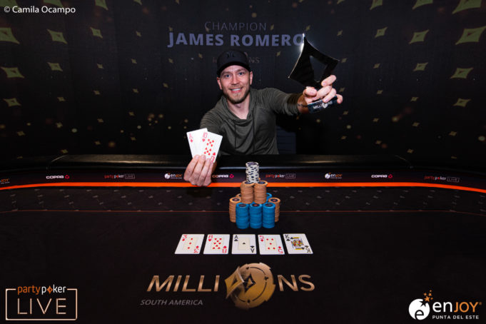 James Romero - Campeão Super High Roller - MILLIONS South America