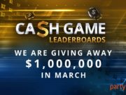 Cash game leaderboards - partypoker