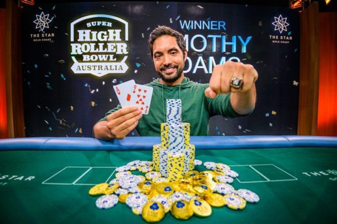 Timothy Adams - Super High Roller Bowl Australia