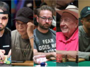 Bryn Kenney, Johnny Chan, Daniel Negreanu, Doyle Brunson e Phil Ivey