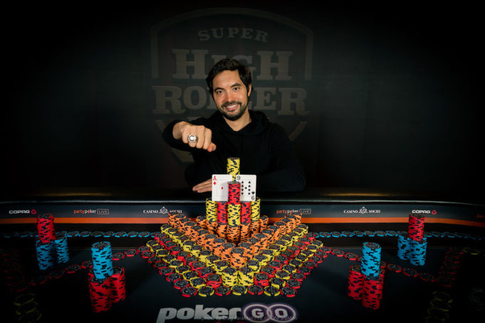 Timothy Adams campeão do Super High Roller Bowl Rússia