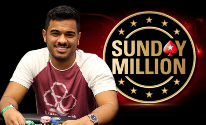 Gabriel Tavares campeão do Sunday MIllion