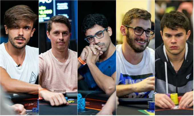 Yuri Martins, Bruno Volkmann, Pablo Brito, Pedro Garagnani e Gustavo Mastelotto - Ninetales Poker