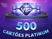 Promoção 500 cartões VIP Platinum - PPPoker