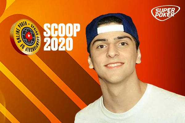 Cristian Vilas Boas, campeão do Main Event Second Chance Low do SCOOP 2020