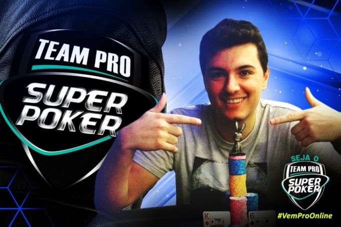 Rodrigo Monico - Campeão 3º torneio junho - SuperPoker Team Pro