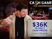 Cash Game Leaderboards diário - partypoker