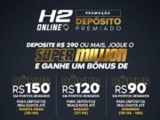 Programa H2 Rewards no Super Million - Liga SuperPoker