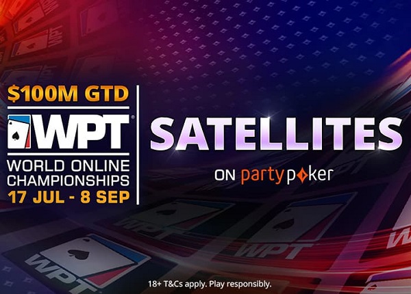 Satélites WPT World Online Championships - partypoker