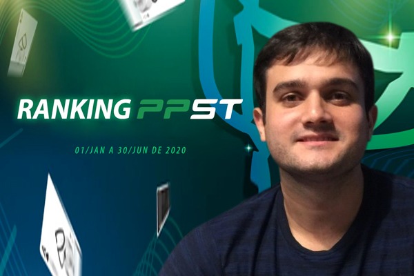 Fabrício Vinagre, campeão do Ranking PPST - PPPoker