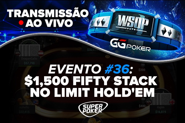 Transmissão ao vivo - WSOP Online