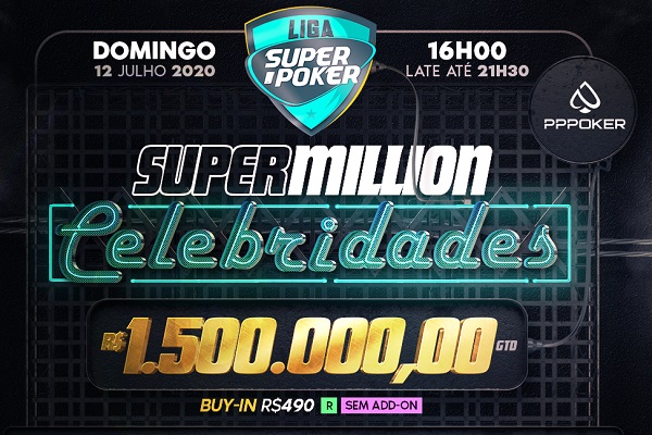 Super Million Celebridades - Liga SuperPoker