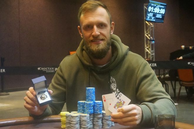 Gediminas Uselis conquistou o primeiro bracelete da carreira, o segundo da história da Lituânia