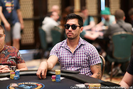 Neville Costa passou com o maior stack entre os brasileiros classificados no Main Event da WSOP Online