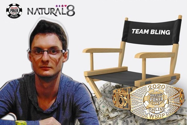 Marcelo Jakovljevic, novo membro do Team Bling do Natural8