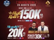 High Roller 150K e Poker Sertanejo 30K - Liga Online H2 Brasil