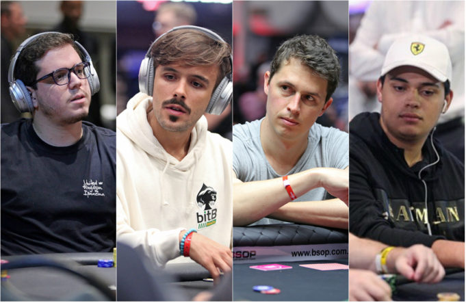 Quatro jogadores estão entre os dez melhores do mundo no poker online