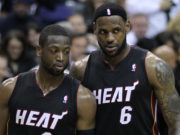 Dwyane Wade e Lebron James formaram uma dupla de peso no Miami Heat